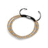 Trinity | Silver x Gold x Rose Gold | Triple Strand Bracelet